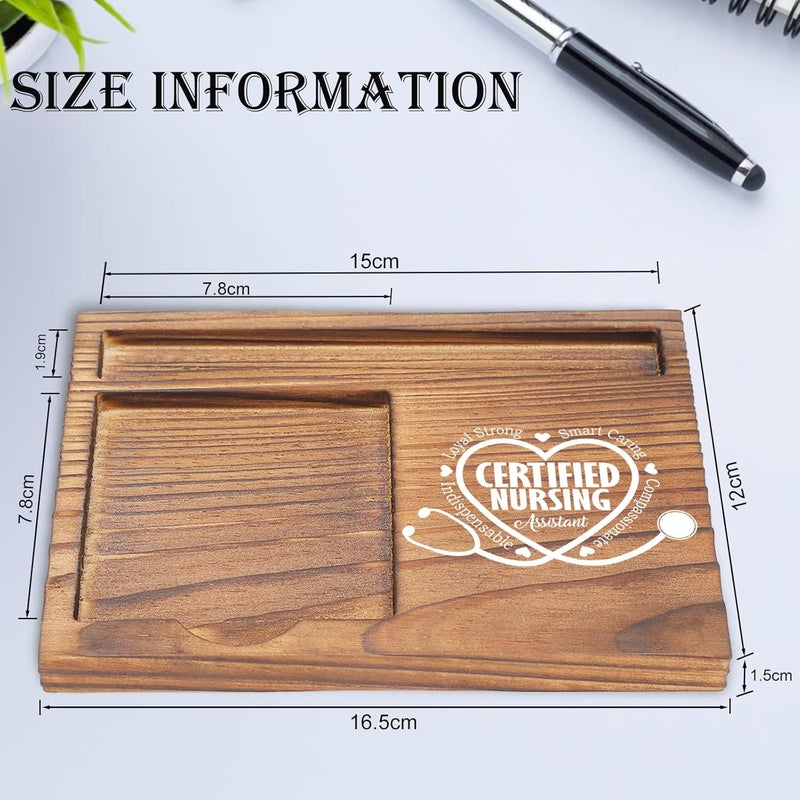 EFFJNSG Certified Nursing Assistant Appreciation Gifts Inspirational Quote Healthcare Worker Medical Student Graduation Nursing Nurse Week Thank You Gift CNA Desk Self Stick Note Pad Holders EDP209 - Image 4